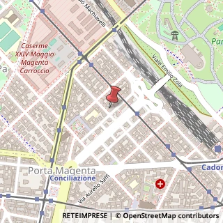 Mappa Via Pietro Tamburini, 6, 20123 Milano, Milano (Lombardia)