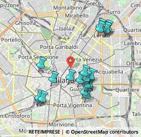 Mappa Via Santo Spirito, 20121 Milano MI, Italia (1.90842)