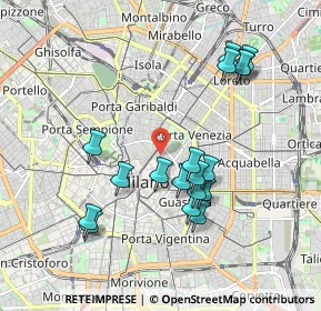Mappa Via Santo Spirito, 20121 Milano MI, Italia (1.86722)