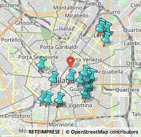 Mappa Via Santo Spirito, 20121 Milano MI, Italia (1.868)
