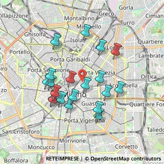 Mappa Via Santo Spirito, 20121 Milano MI, Italia (1.735)