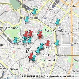 Mappa Via Santo Spirito, 20121 Milano MI, Italia (0.8615)