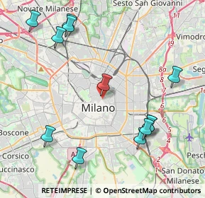 Mappa Via Borgospesso, 20121 Milano MI, Italia (4.86417)