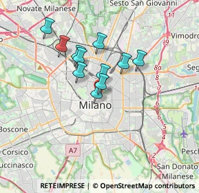 Mappa Via Borgospesso, 20121 Milano MI, Italia (2.64545)