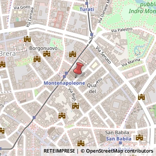 Mappa Via Borgospesso, 1, 20121 Milano, Milano (Lombardia)