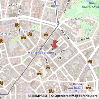 Mappa Via Santo Spirito, 7, 20121 Cernusco sul Naviglio, Milano (Lombardia)
