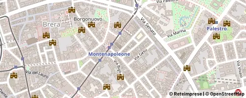 Mappa Milano