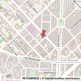 Mappa Via Mario Morgantini, 14, 20148 Milano, Milano (Lombardia)