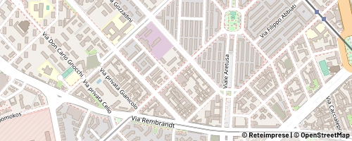 Mappa Milan