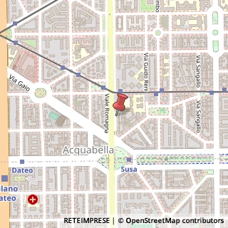 Mappa Viale Romagna, 14, 20133 Milano, Milano (Lombardia)