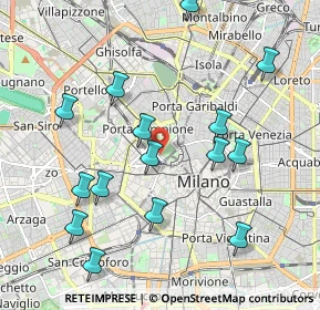 Mappa V.le Gadio, 20121 Milano MI, Italia (2.13467)