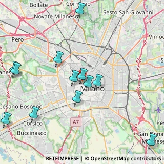 Mappa V.le Gadio, 20121 Milano MI, Italia (4.79167)