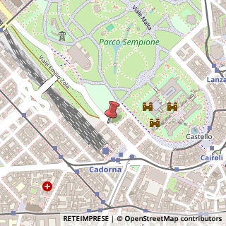 Mappa Via Pietro Paleocapa, 6, 20121 Milano, Milano (Lombardia)