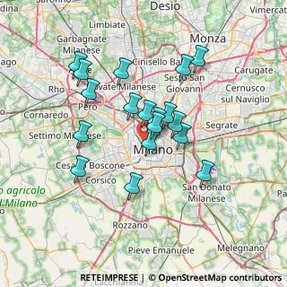 Mappa V.le Gadio, 20121 Milano MI, Italia (6.02833)