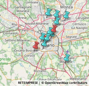 Mappa V.le Gadio, 20121 Milano MI, Italia (5.19333)