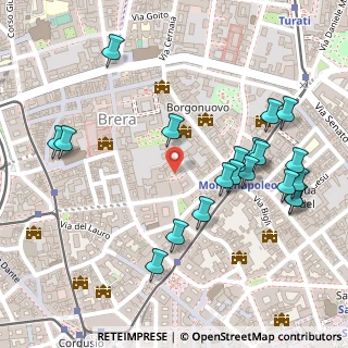 Mappa Via Monte di Pietà, 20121 Milano MI, Italia (0.2845)