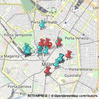 Mappa Via Monte di Pietà, 20121 Milano MI, Italia (0.7705)