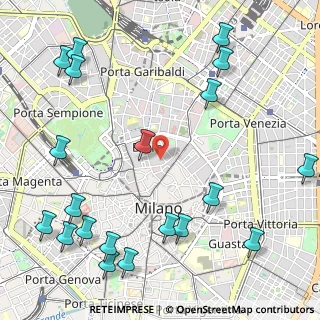 Mappa Via Monte di Pietà, 20121 Milano MI, Italia (1.4695)