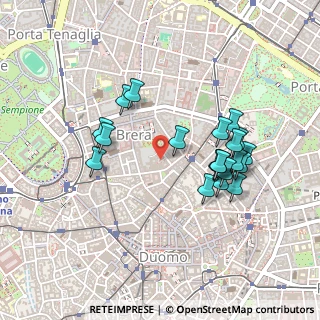 Mappa Via Monte di Pietà, 20121 Milano MI, Italia (0.4325)