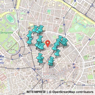 Mappa Via Monte di Pietà, 20121 Milano MI, Italia (0.3255)