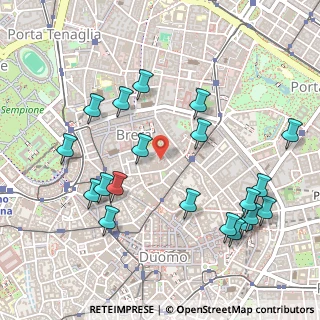 Mappa Via Privata Fratelli Gabba, 20121 Milano MI, Italia (0.5715)