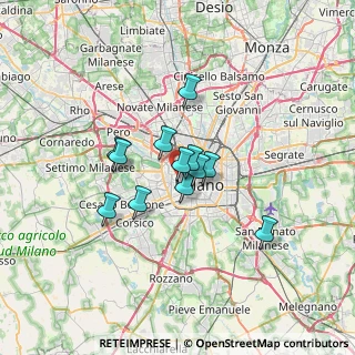 Mappa Via Mario Pagano, 20146 Milano MI, Italia (4.5775)