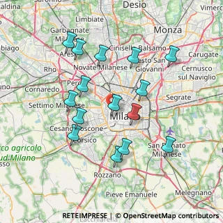 Mappa Via Mario Pagano, 20146 Milano MI, Italia (7.26733)