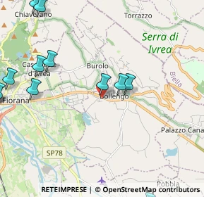 Mappa Strada Allaas, 10010 Bollengo TO (2.93769)