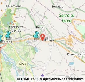 Mappa Strada Allaas, 10010 Bollengo TO (4.2415)