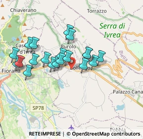 Mappa Strada Allaas, 10010 Bollengo TO (1.6025)
