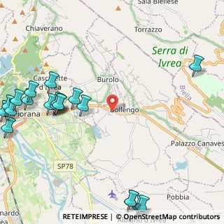 Mappa Strada Allaas, 10012 Bollengo TO, Italia (3.149)