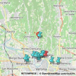 Mappa Via delle Tofane, 37127 Verona VR, Italia (2.51615)