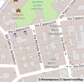 Mappa Via Michele Barozzi, 20122 Milano MI, Italia (0.07308)