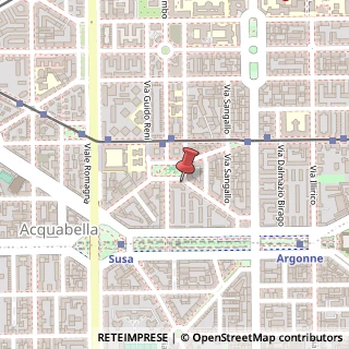 Mappa Via Canaletto, 1, 20133 Milano, Milano (Lombardia)