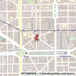 Mappa Via Pietro da Cortona, 11, 20133 Milano, Milano (Lombardia)