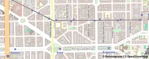 Mappa Milão