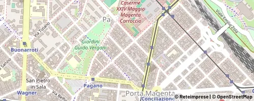 Mappa Milano