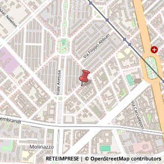 Mappa Via Daniele Ricciarelli, 29, 20148 Milano, Milano (Lombardia)