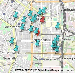 Mappa Via Giuditta Sidoli, 20129 Milano MI, Italia (0.95)