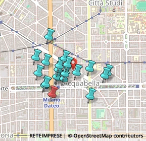 Mappa Via Giuditta Sidoli, 20129 Milano MI, Italia (0.3435)