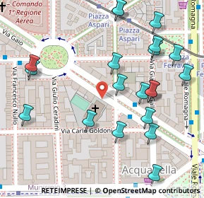 Mappa Via Giuditta Sidoli, 20129 Milano MI, Italia (0.146)