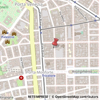 Mappa Via Antonio Kramer, 19, 20129 Milano, Milano (Lombardia)