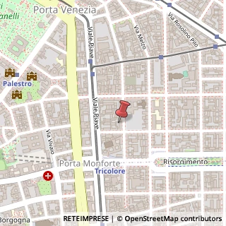 Mappa Via Antonio Kramer, 13, 20129 Milano, Milano (Lombardia)