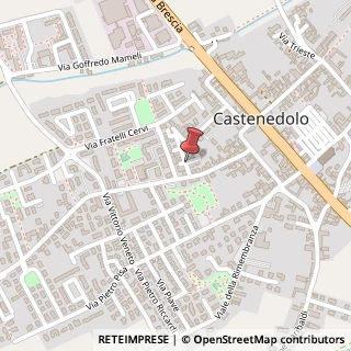 Mappa Via duca d'aosta 8, 25014 Castenedolo, Brescia (Lombardia)