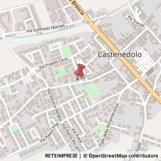 Mappa Via Giosuè Carducci, 48, 25014 Castenedolo, Brescia (Lombardia)