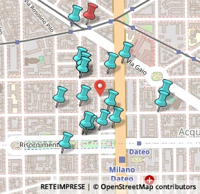 Mappa Via del Ruzzante, 20129 Milano MI, Italia (0.2)