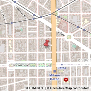 Mappa Via Giulio Uberti, 11, 20129 Milano, Milano (Lombardia)