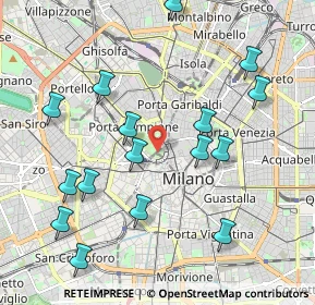 Mappa Piazza Castello, 20121 Milano MI, Italia (2.205)