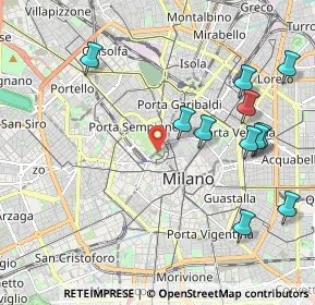 Mappa Piazza Castello, 20121 Milano MI, Italia (2.33364)