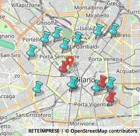 Mappa Piazza Castello, 20121 Milano MI, Italia (1.89)